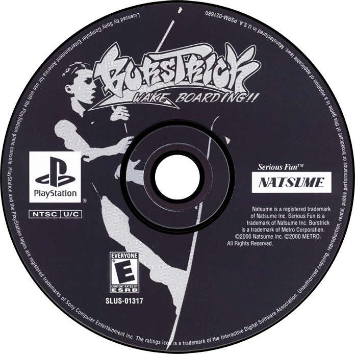 Burstrick Wake Boarding screenshot 3 for Playstation